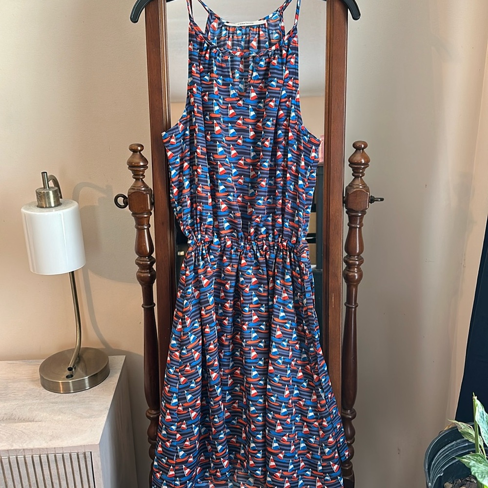 41 Hawthorn Sailboat Pattern dress size M
